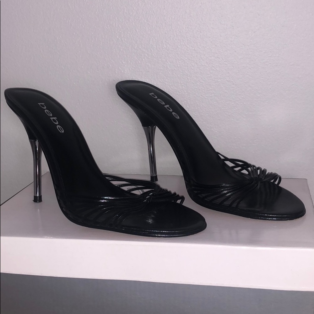 Sexy BEBE Slip On Heels